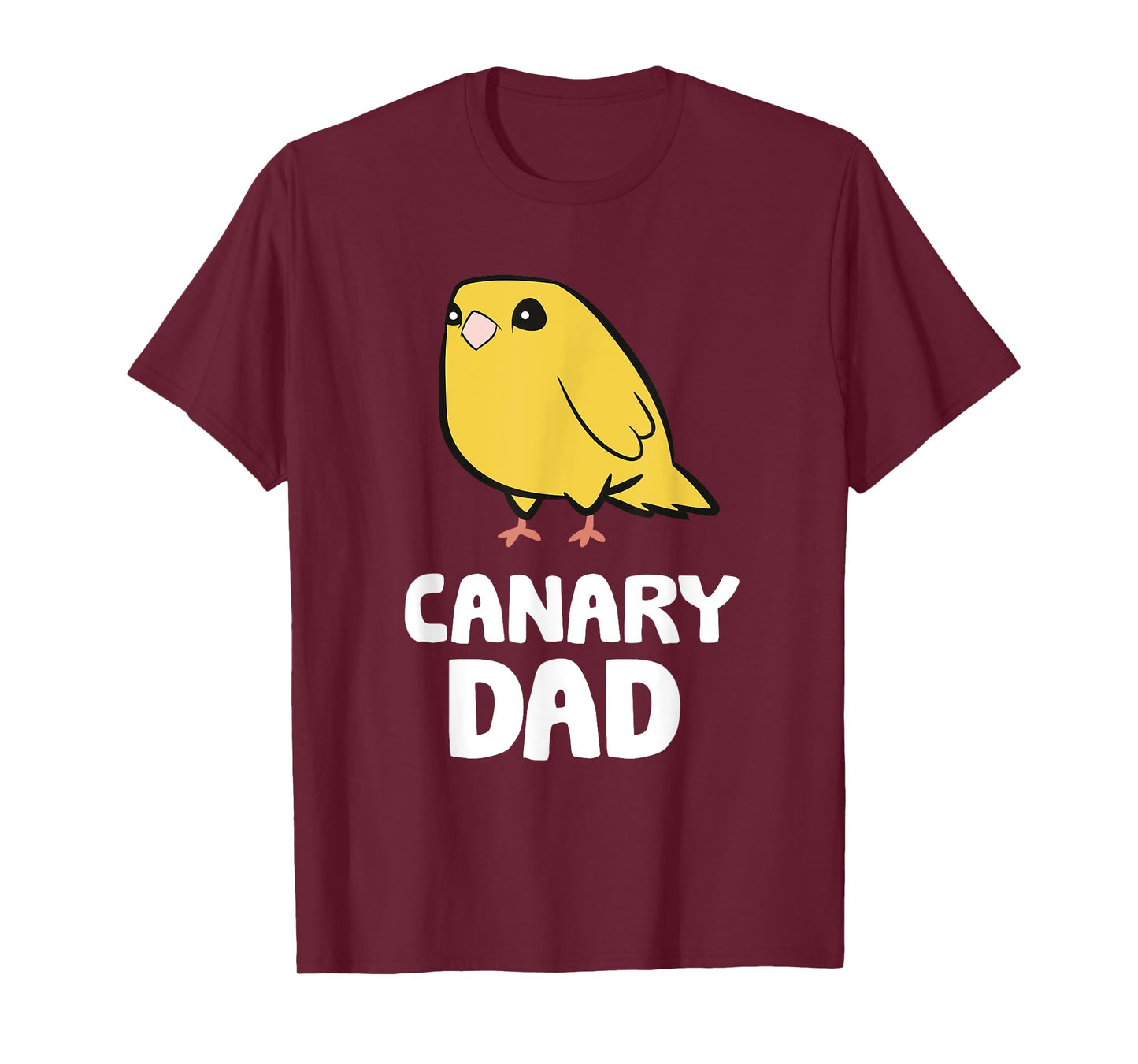 Canary Dad Funny Yellow Canary Papa T-Shirt