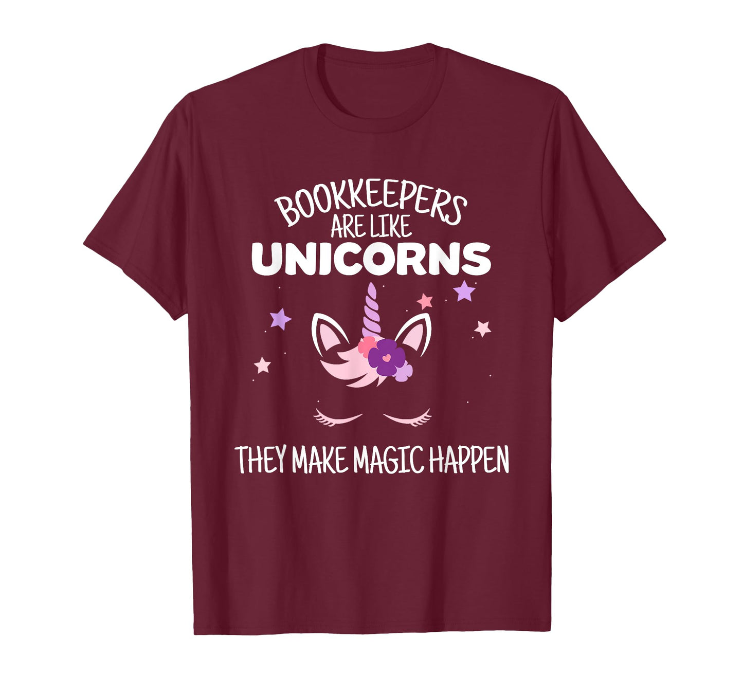 Unicorn Bookkeeper Gift, Bookkeeper T-Shirt