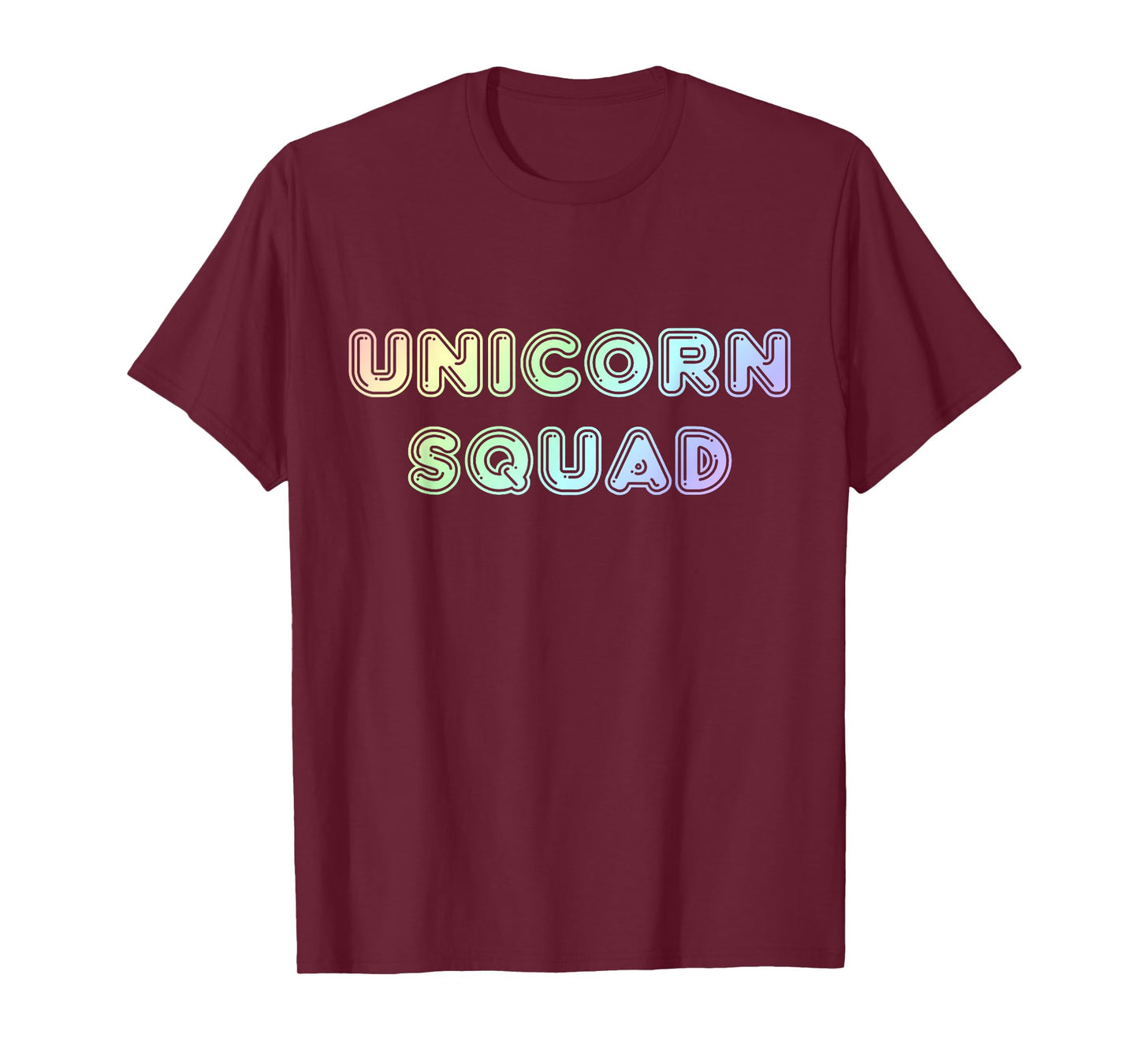 Unicorn Squad Shirt - Cute Rainbow Design for Women & Girls T-Shirt