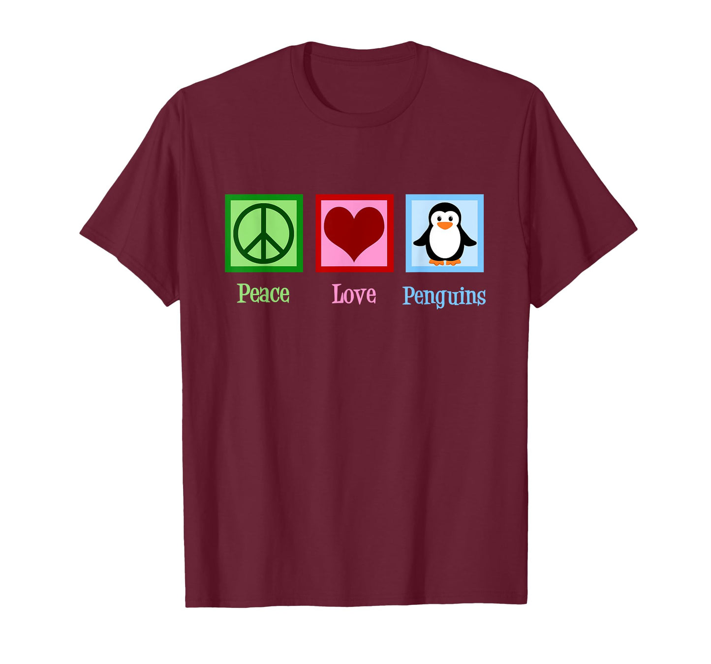 Peace Love Penguins T-Shirt T-Shirt