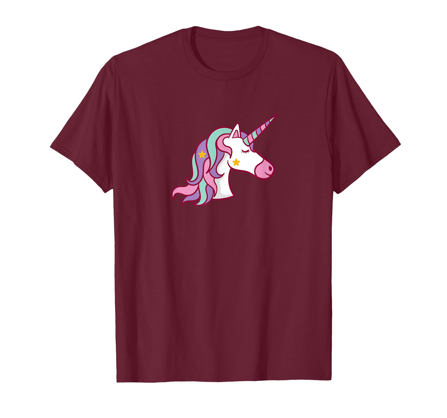 Pink Magic Unicorn Feminine Beautiful Girly Girlie Girl T-Shirt