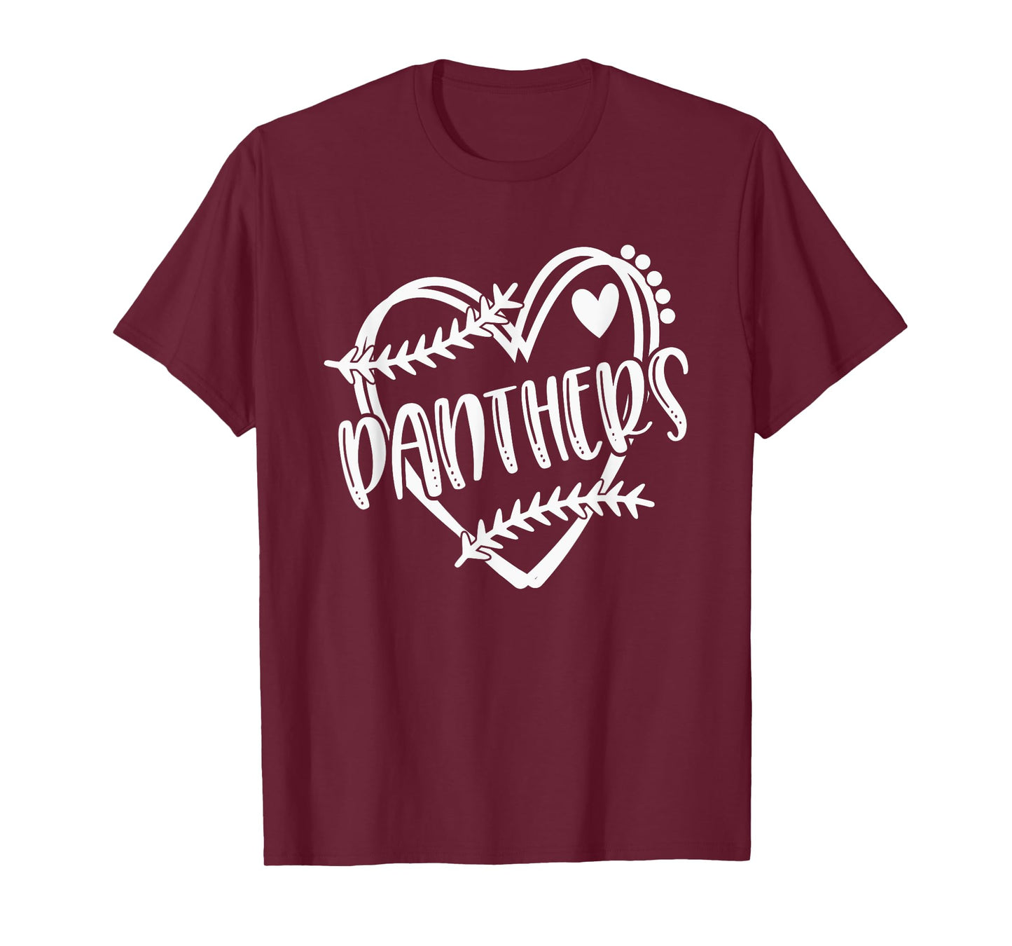 Baseball Softball Panther School Sports Fan Team Spirit T-Shirt