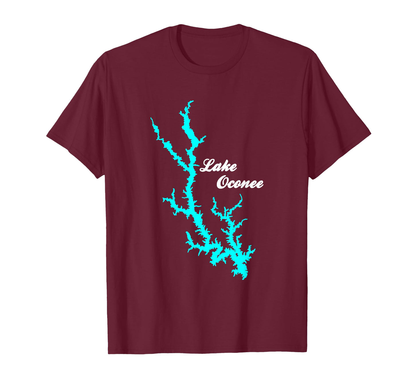Minimalist Lake Oconee - Georgia T-Shirt