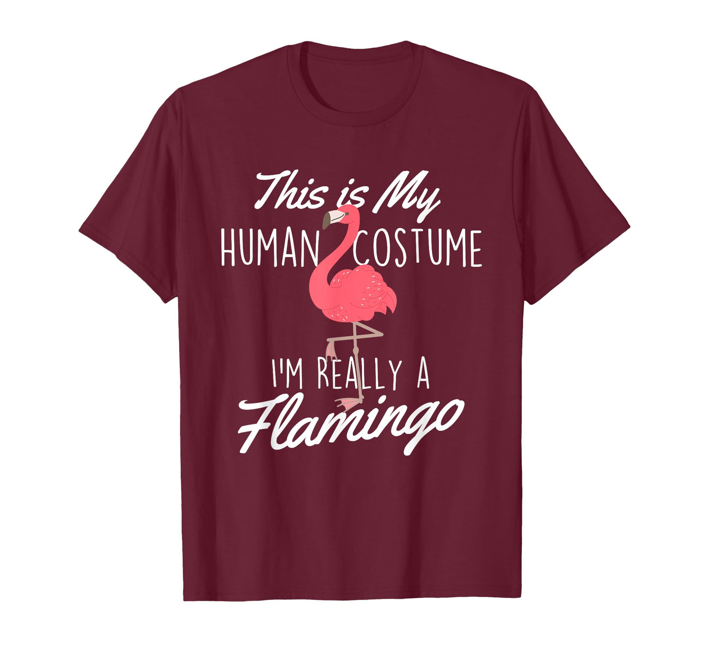 This Is My Human Costume - Flamingo Lover Zoo Animal T-Shirt