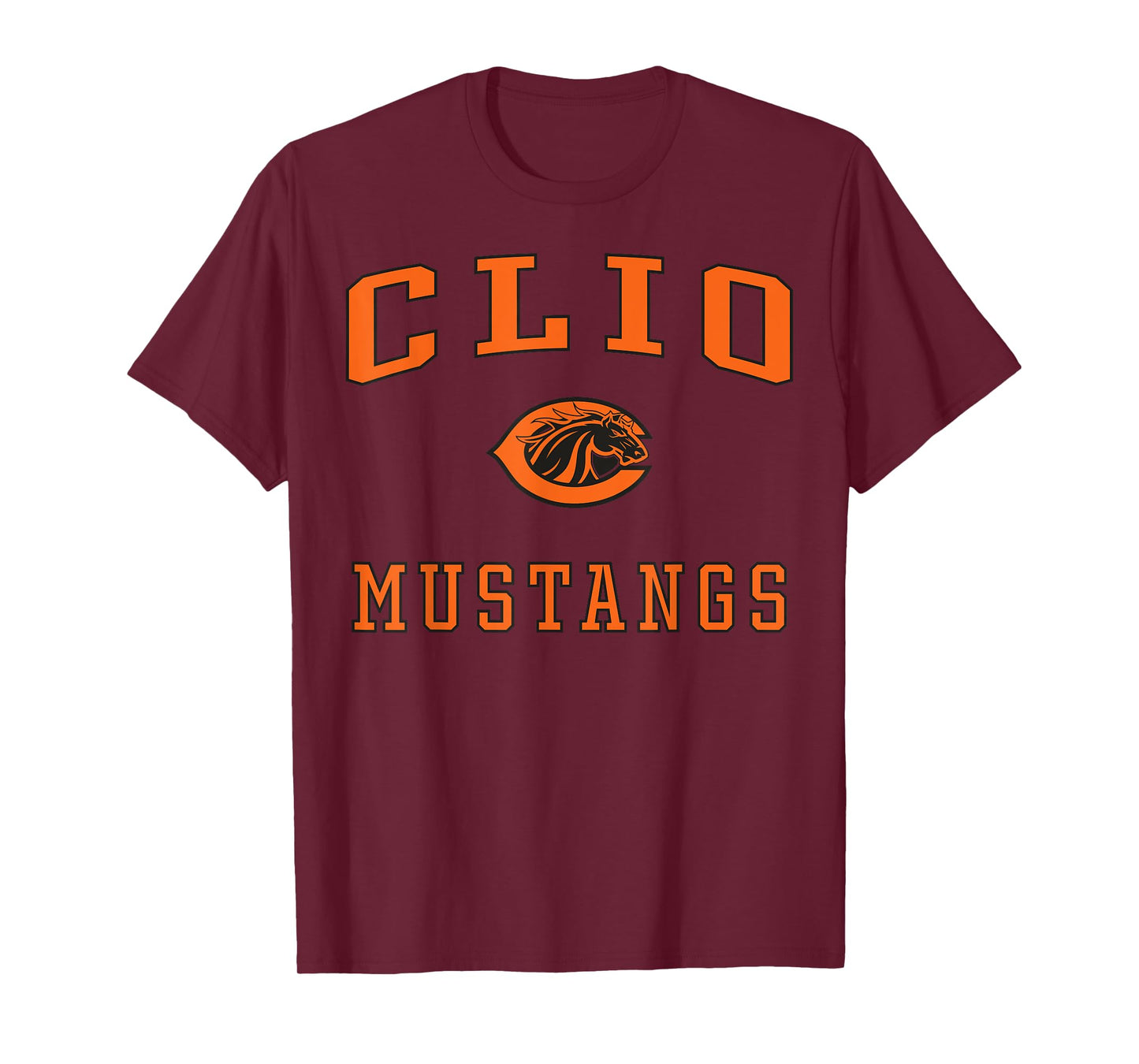 Clio High School Mustangs T-Shirt