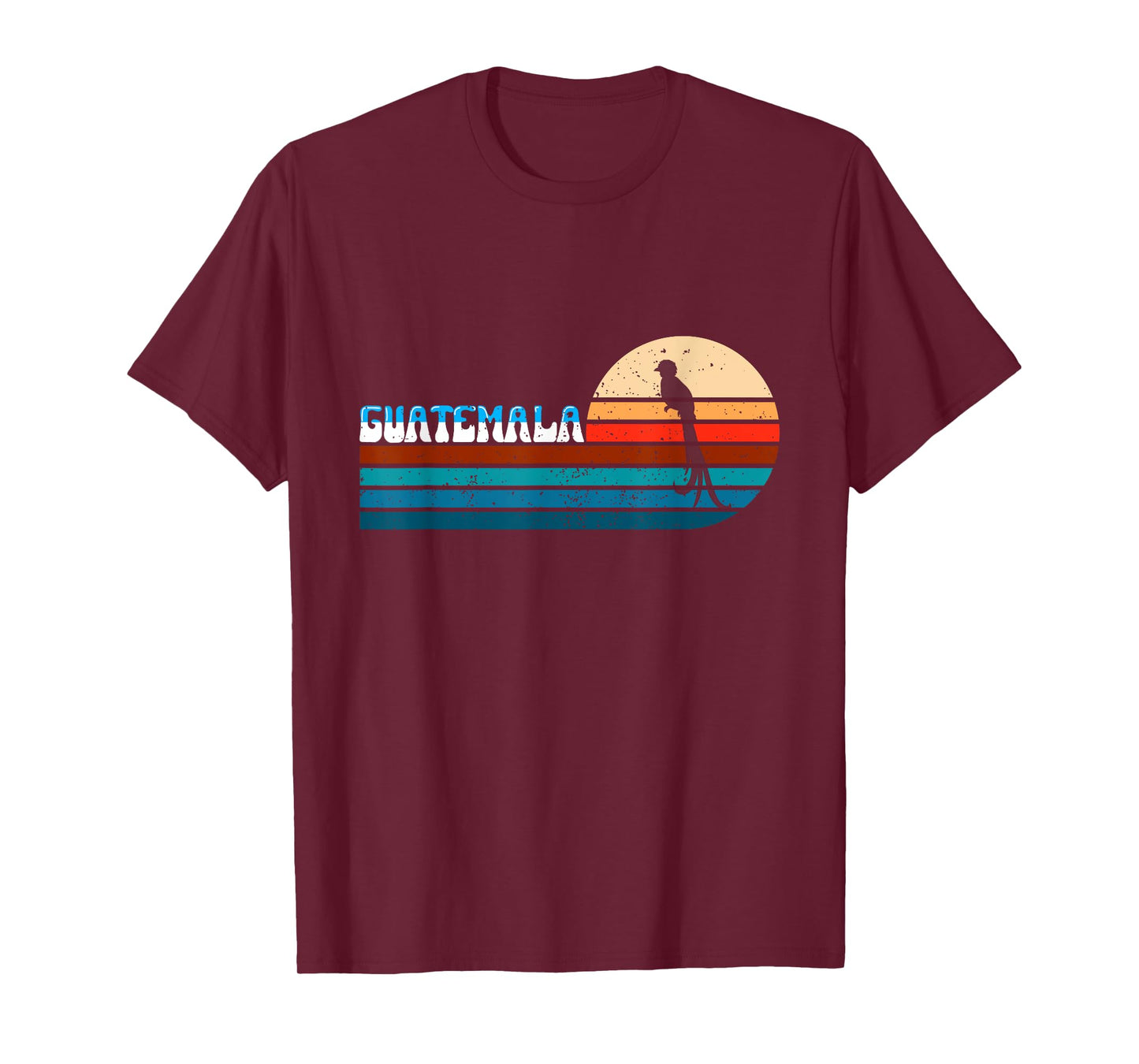 Retro Vintage Guatemala Guatemalan Quetzal T-Shirt