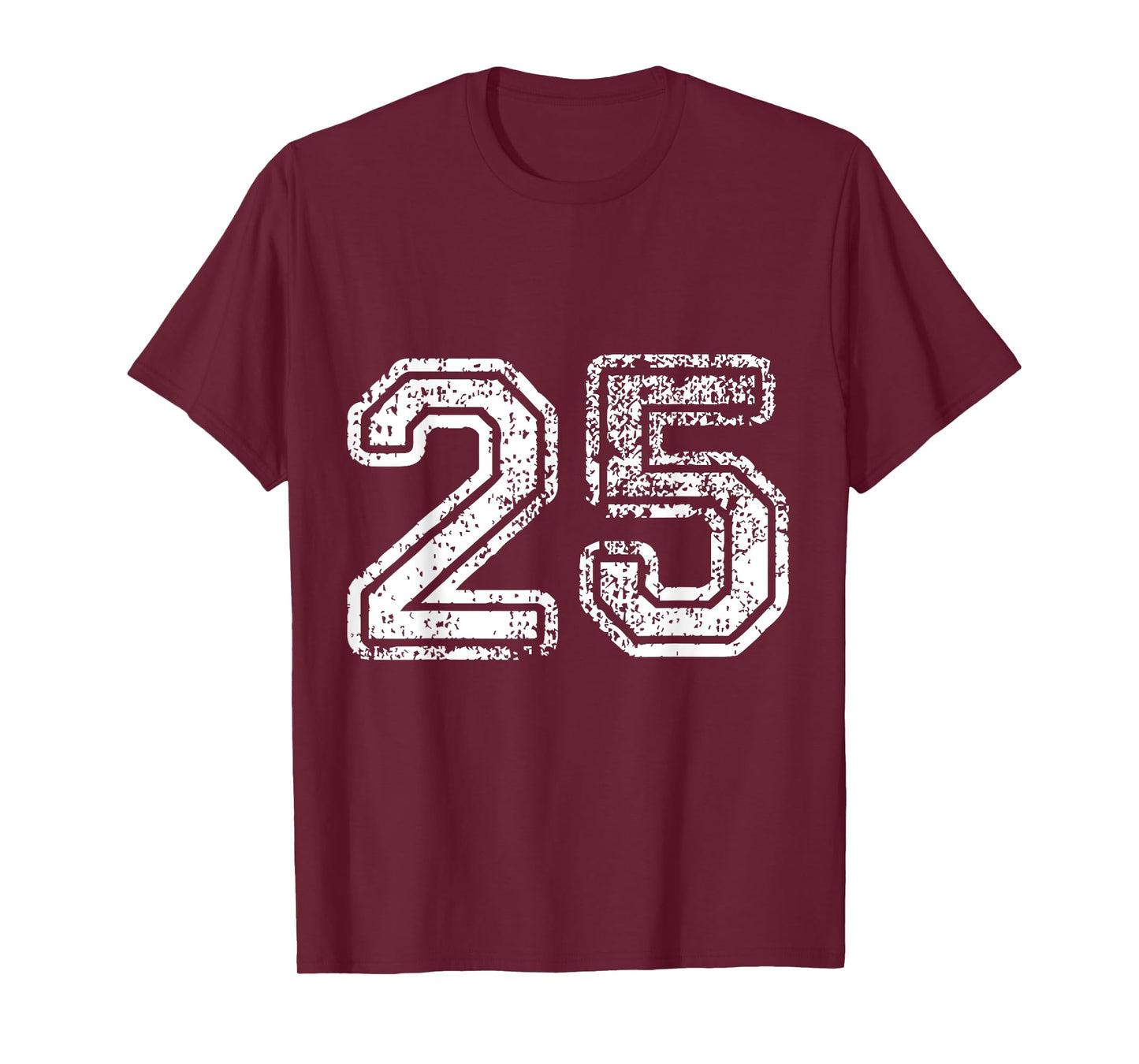 Distressed Number 25 Jersey T-Shirt T-Shirt