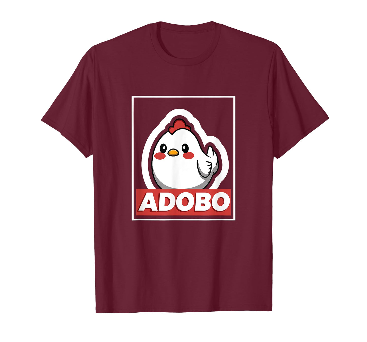 Adobo Chicken Kawaii Philippines Shirt Filipino Food Gift T-Shirt