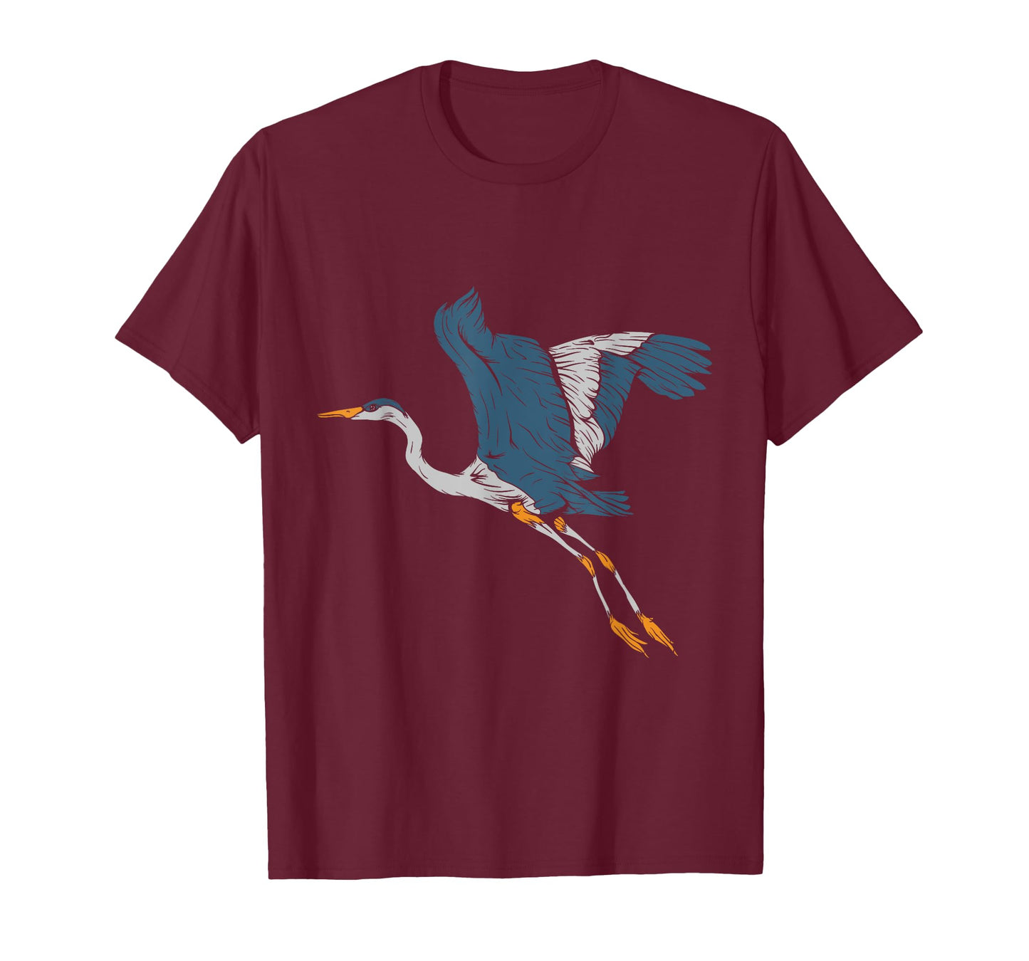 Great Blue Heron Taking Flight T-Shirt