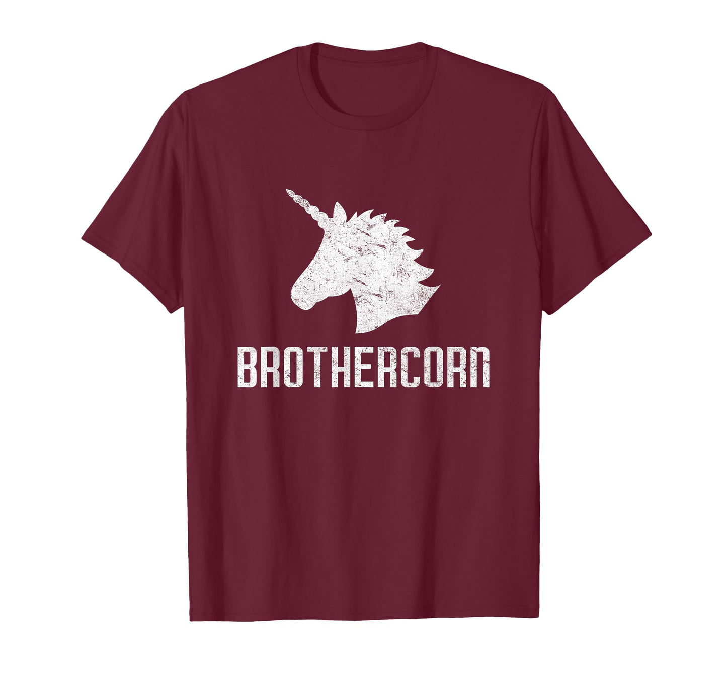 Brothercorn Unicorn Brother T-Shirt Funny Birthday Party Tee