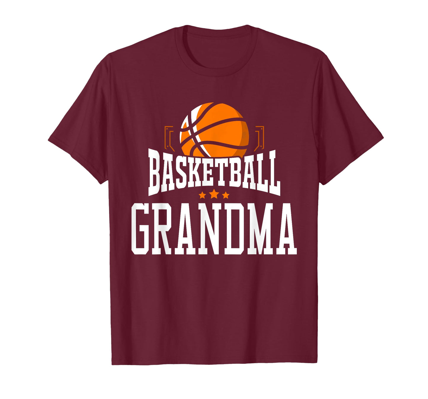 Basketball Grandma Team Sports Fan T-Shirt