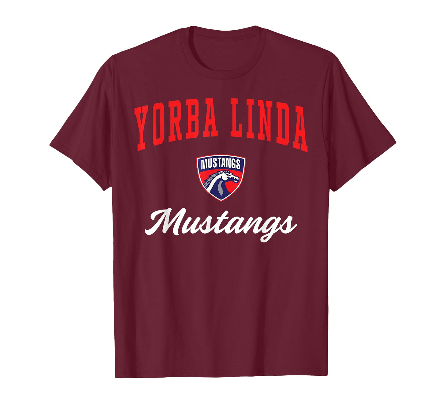 Yorba Linda High School Mustangs T-Shirt C3 T-Shirt
