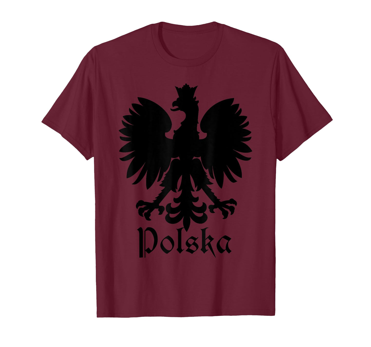 Polska Poland Flag Pride Eagle Polish Roots T-Shirt