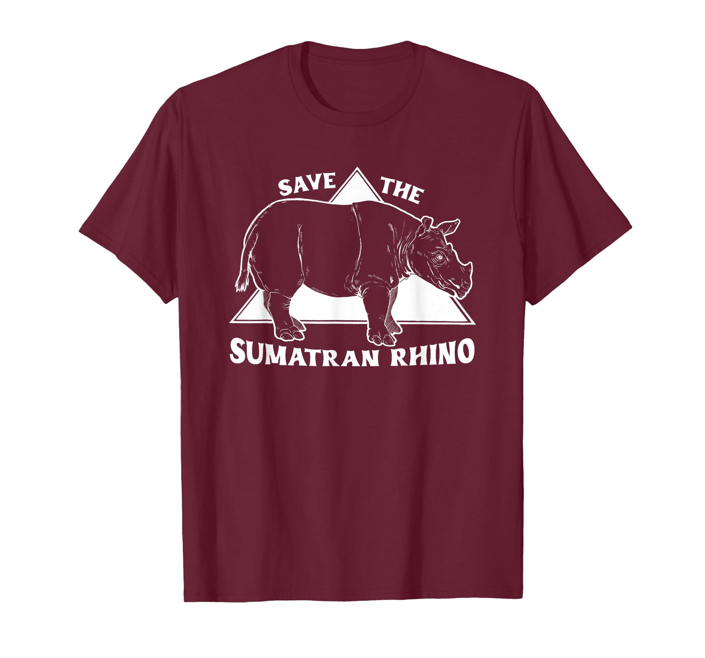 Save The Rhinos - Sumatran Rhino - T-Shirt