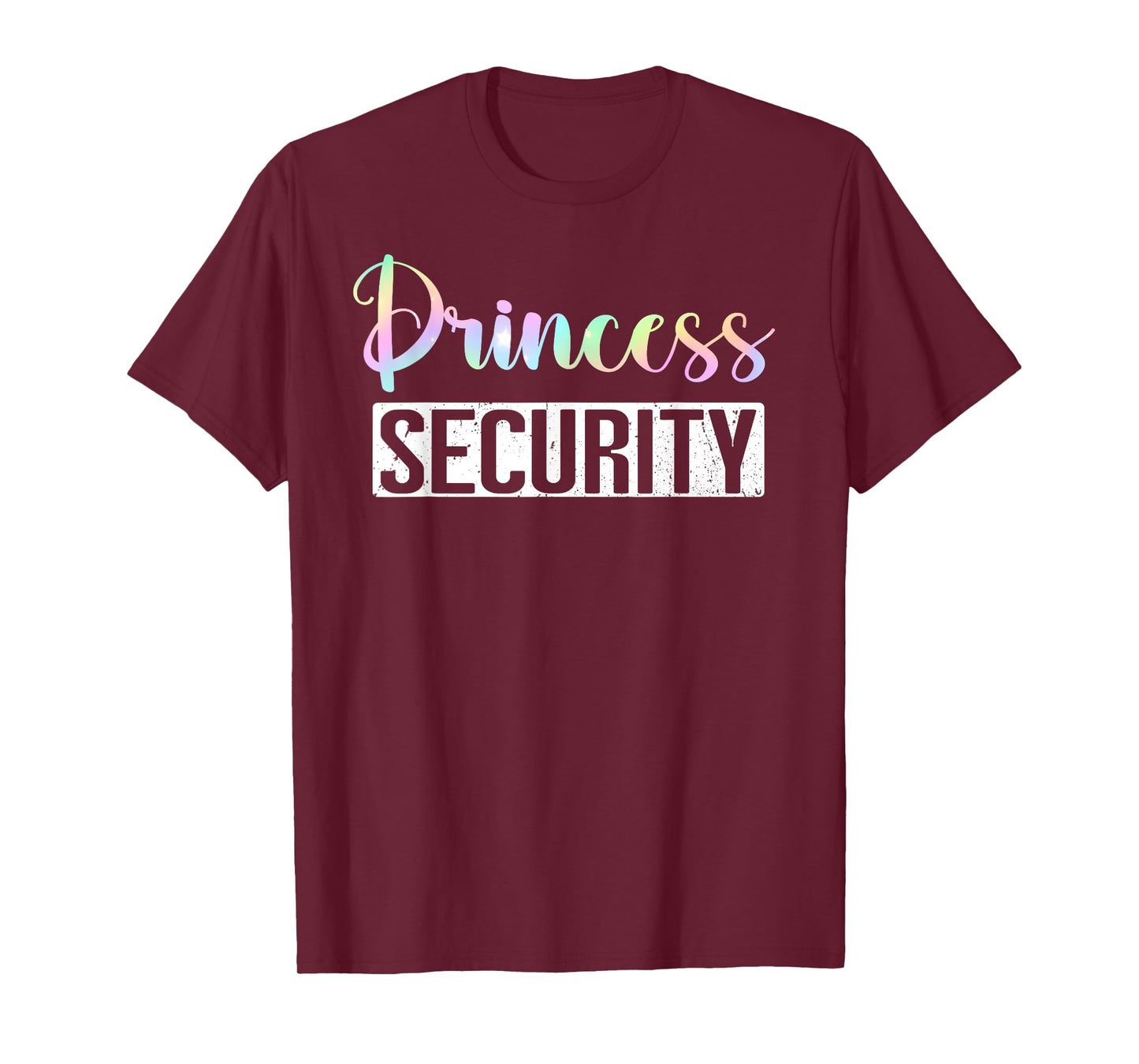 Princess Security Halloween Mom Dad Parents Adult Costume T-Shirt