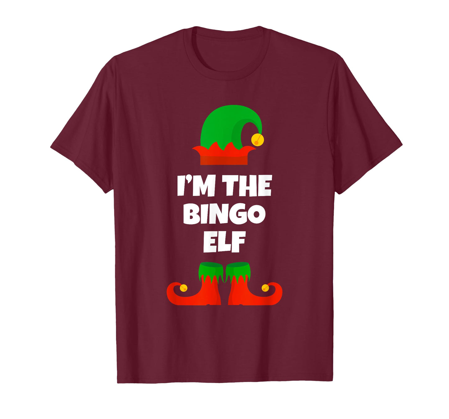 I'm The Bingo Elf Family Pajama Christmas Funny T-Shirt