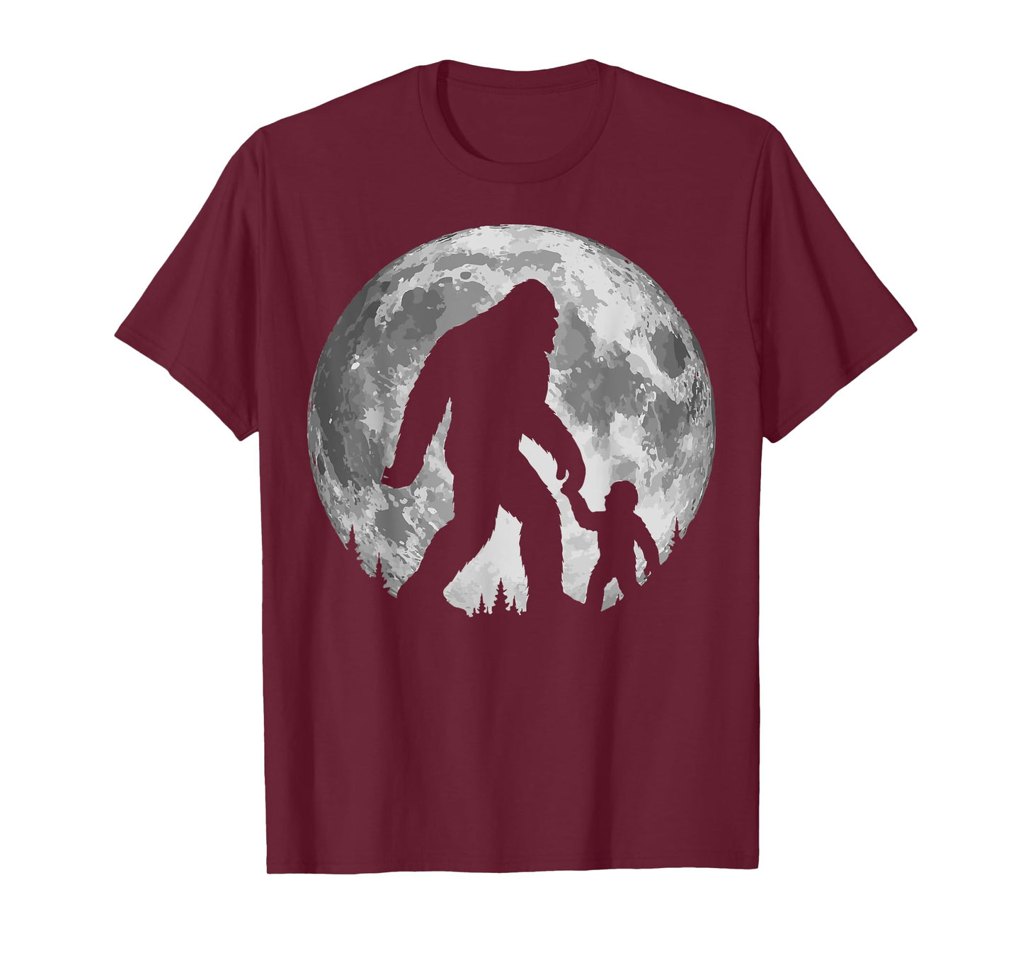 Bigfoot Son Father's Day Matching T-Shirt