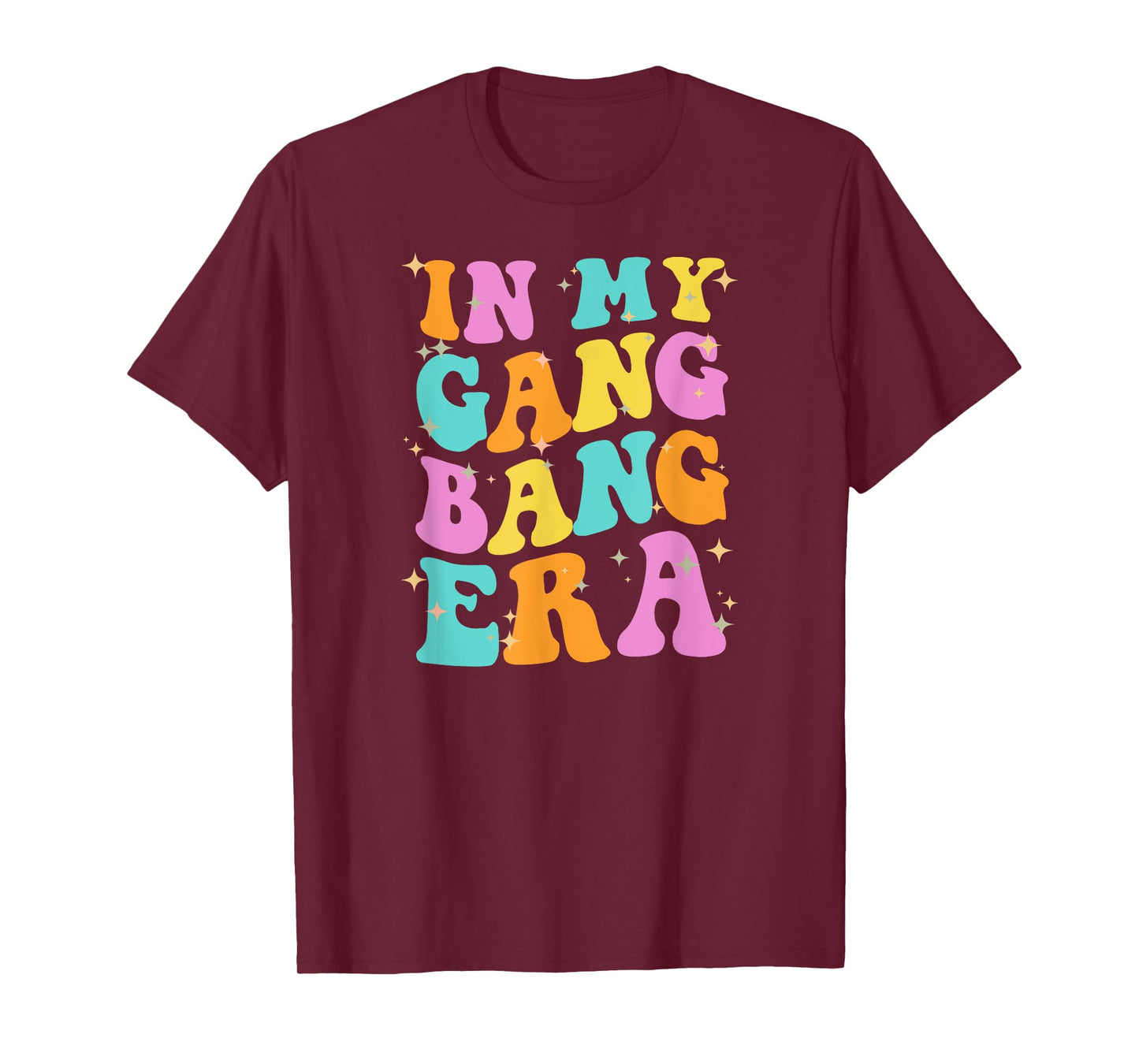 Funny Inappropriate Gangbang Y2K Sex Humor Embarrassing T-Shirt