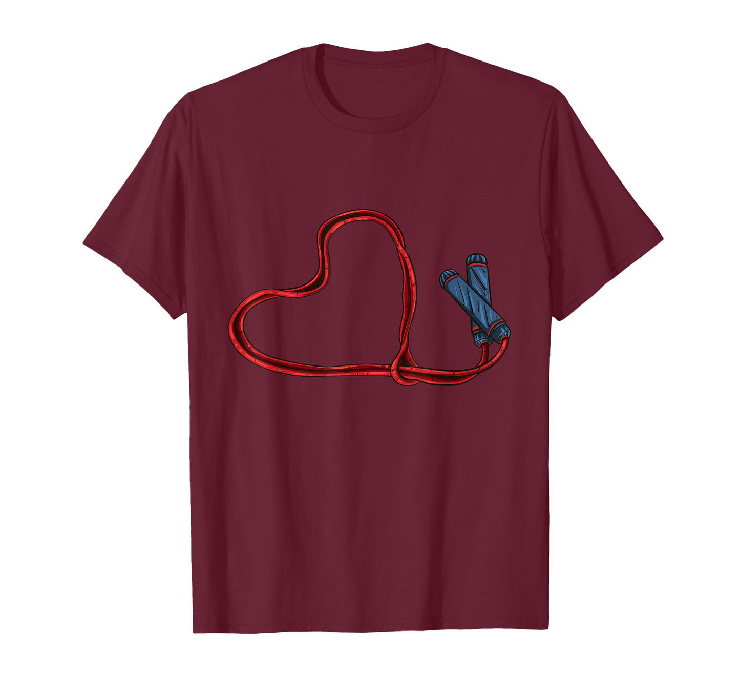 Love Skipping Rope Heart Jump Rope Lover T-Shirt