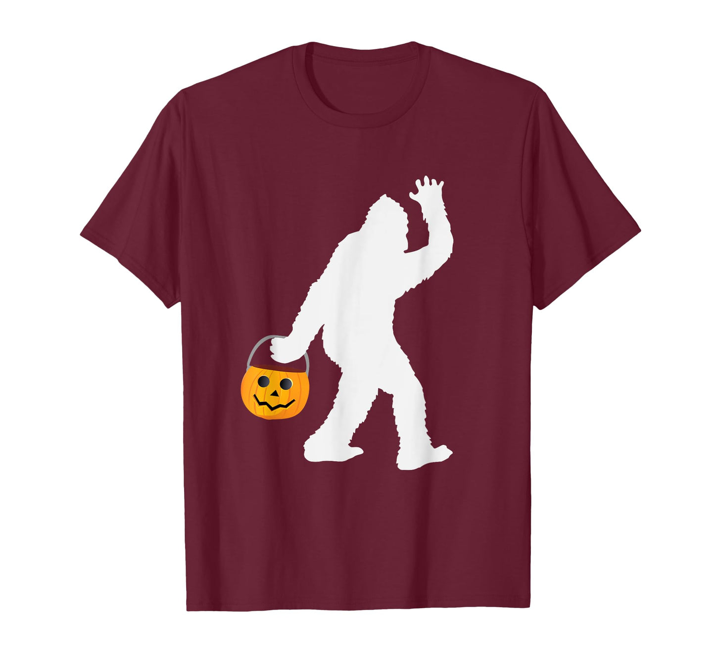 Pumpkin Bigfoot Halloween Shirt T-Shirt