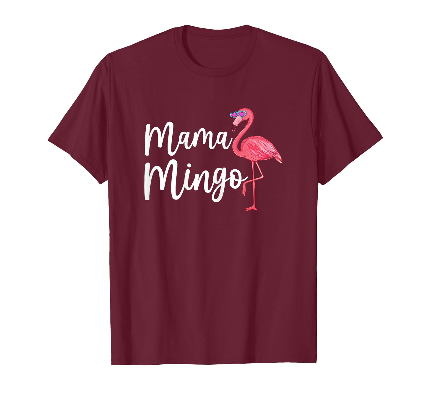 Mama Mingo Funny Flamingo Mom Cute Bird Mommy Mother's Day T-Shirt