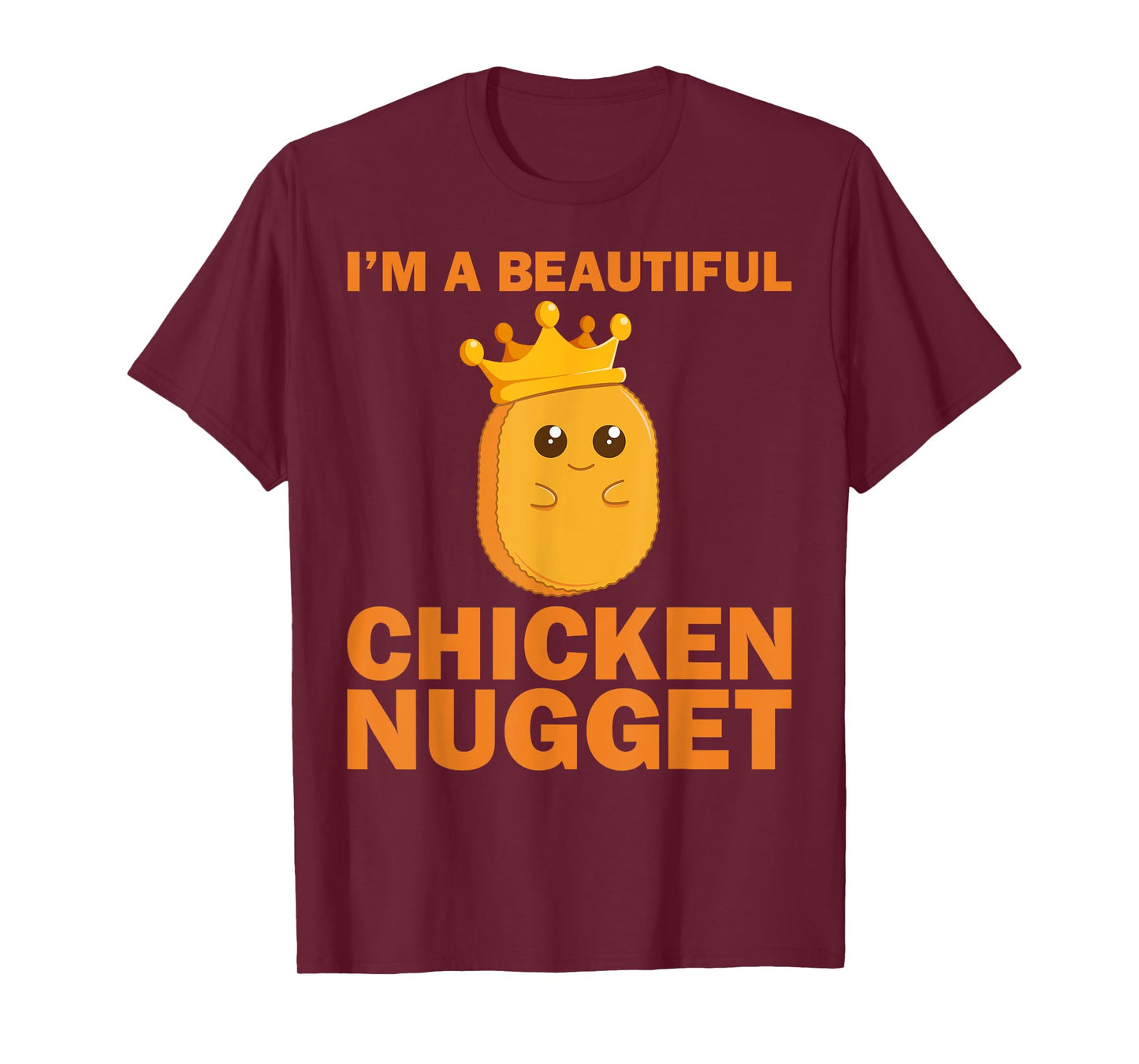 Cute Chicken Nugget Art For Women Girls Chicken Nugget Lover T-Shirt