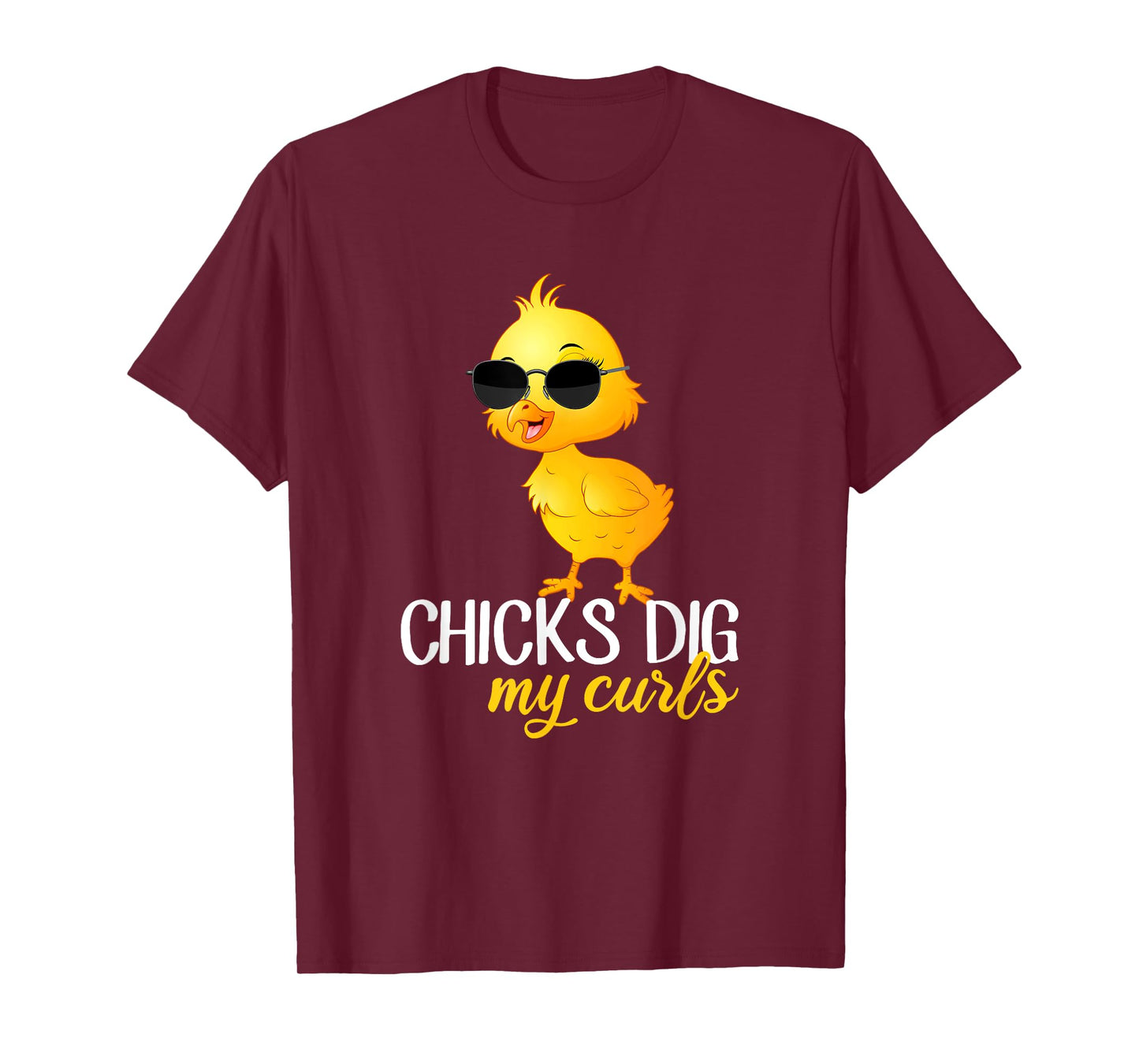 Chicks dig my curls, hair toddler T-Shirt