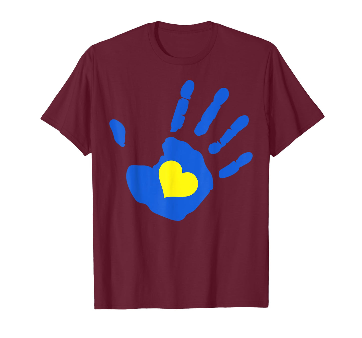 Love Heart Extra Chromosome T21 Down Syndrome Awareness T-Shirt