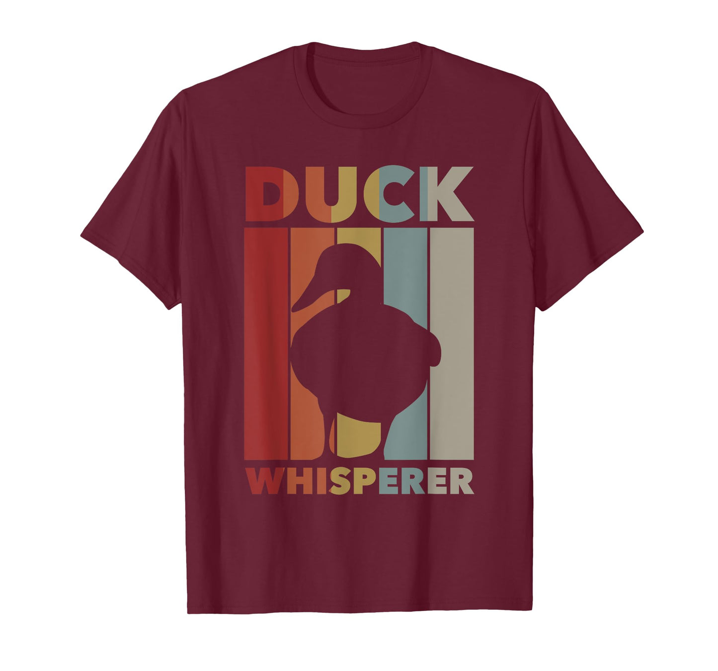 Retro Duck Water Bird - Vintage Duck Whisperer T-Shirt