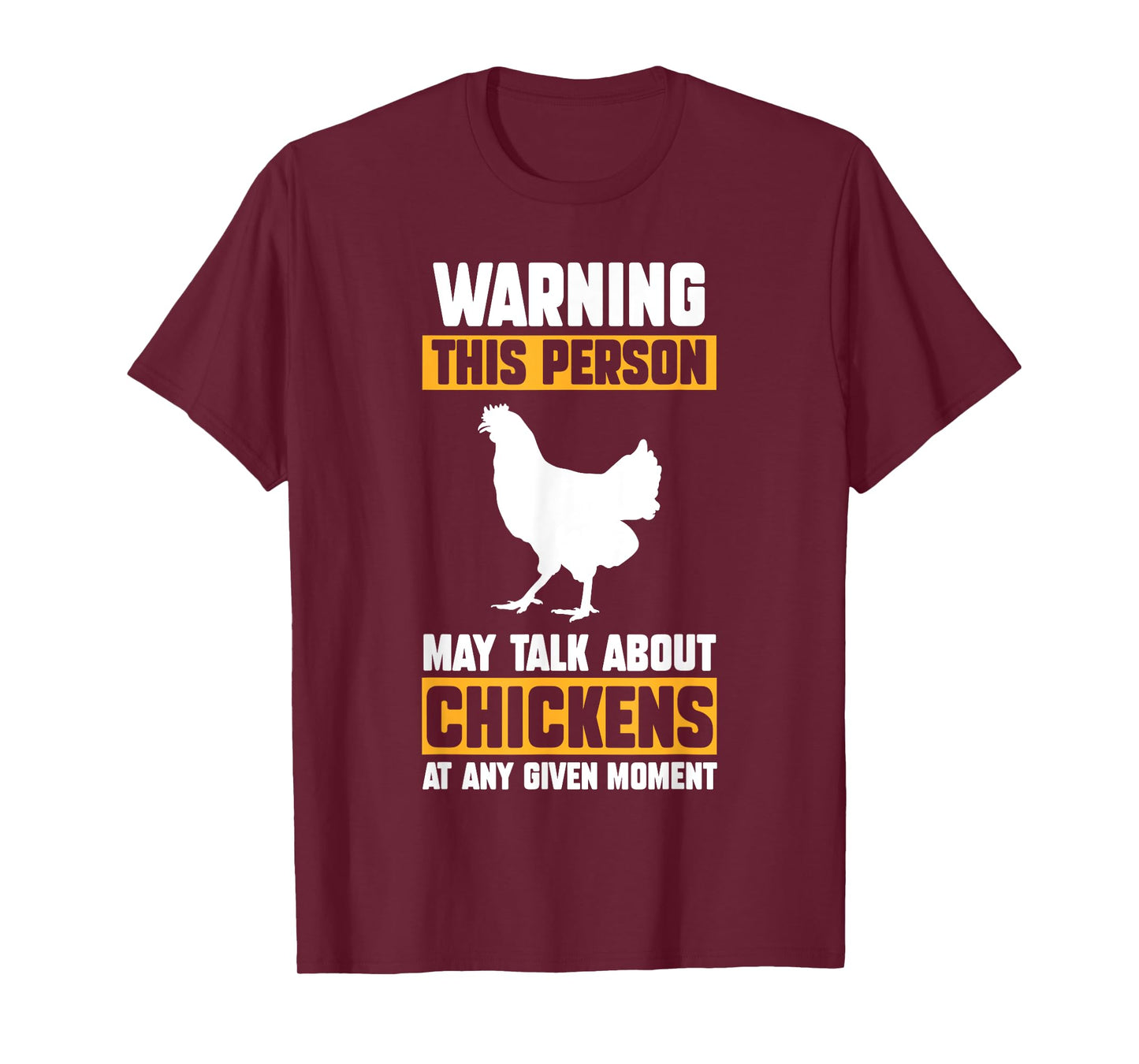 Chicken Farmer Gifts Kids Unisex-Adults Chicken Themed T-Shirt Black Small Crew Neck Short Sleeve Modern Chicken Design Lightweight T-Shirt