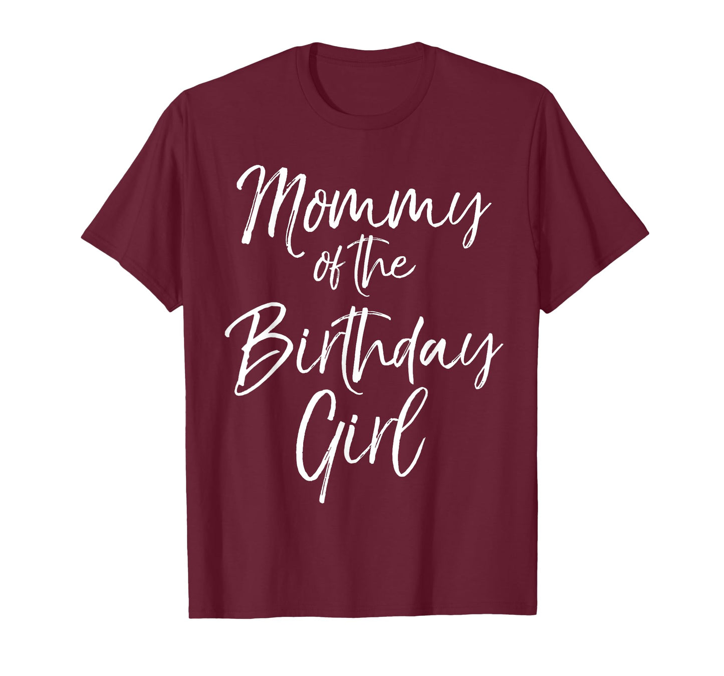 Mommy of the Birthday Girl Shirt for Women Cute Party Shirt T-Shirt