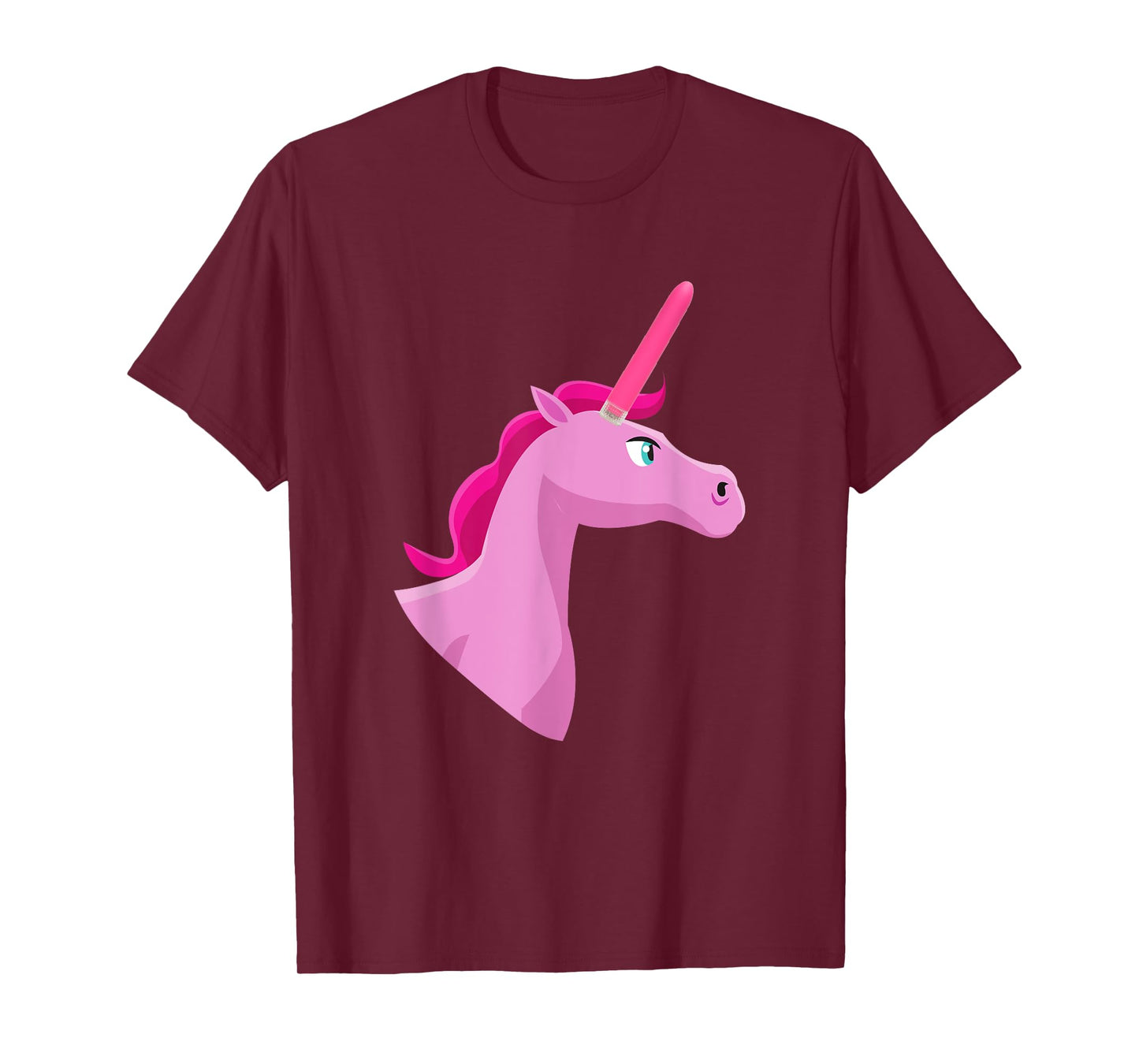 Unicorn with a vibrator for a horn T-Shirt
