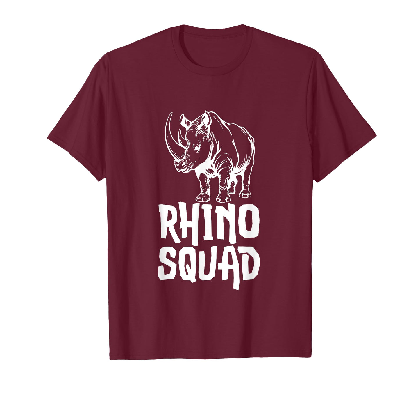 Team Rhino Squad Gifts Funny Rhinoceros Animal Lover T-Shirt