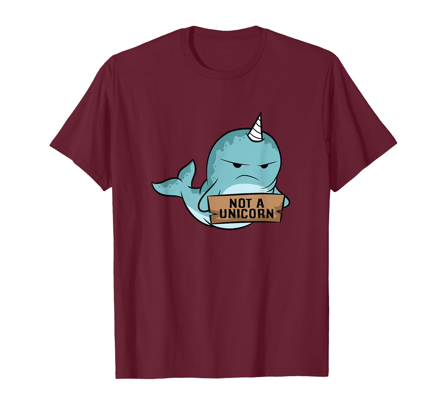 Narwhal Not A Unicorn Cute Narwhale T-Shirt