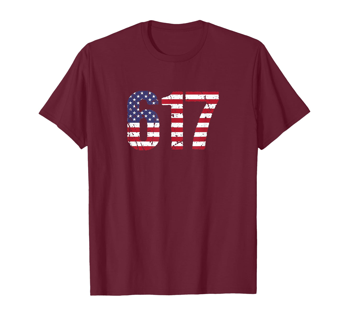 617 Massachusetts Area Code T-Shirt