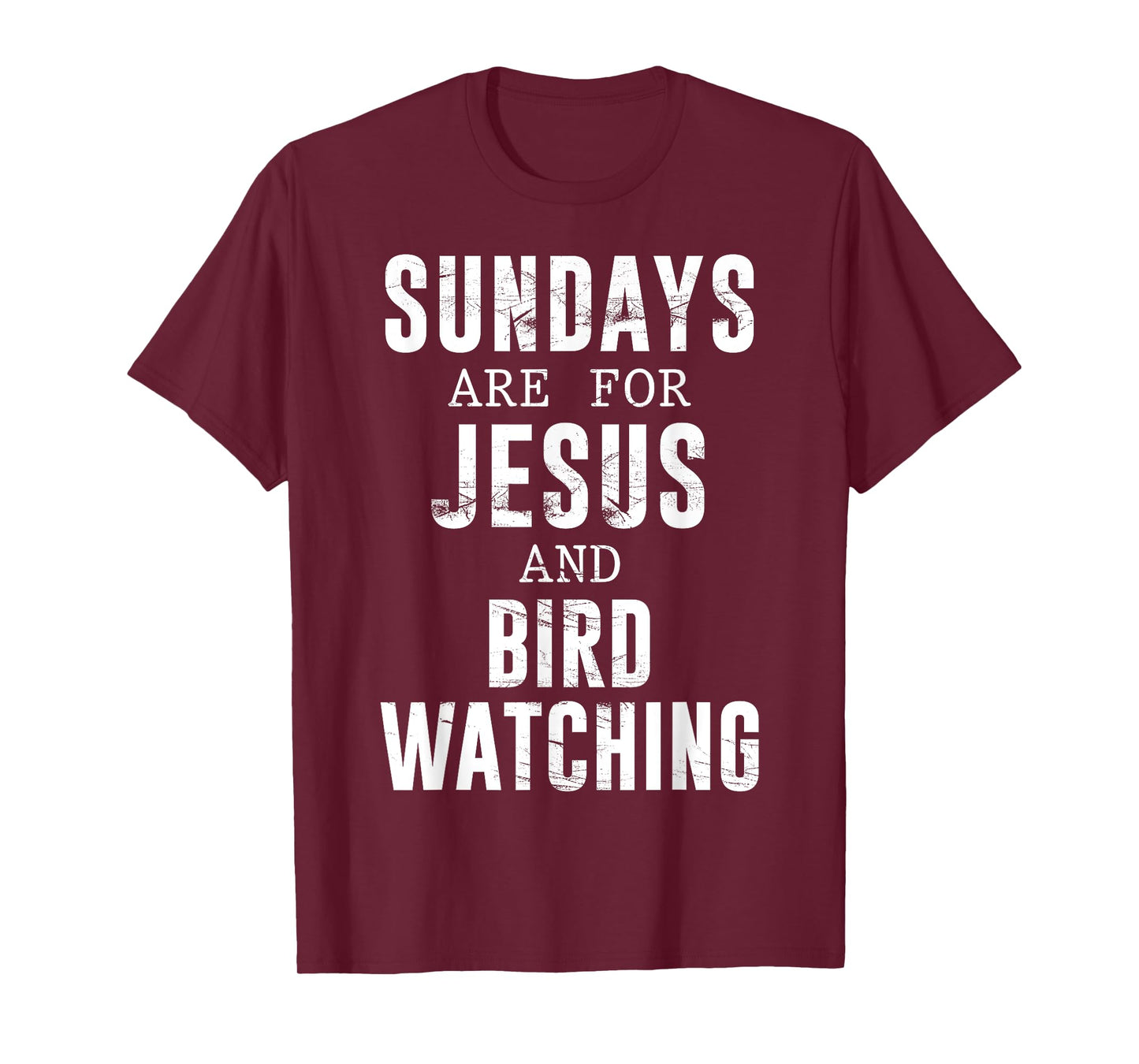 Sundays Are For Jesus & Bird Watching T-Shirt