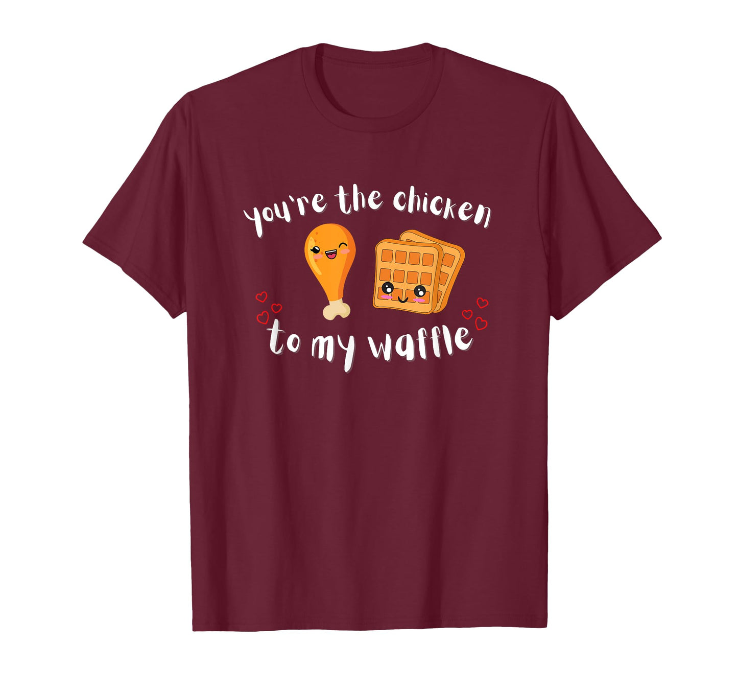 Foodie Chef Tee | Chicken and Waffles I Couples T-Shirt
