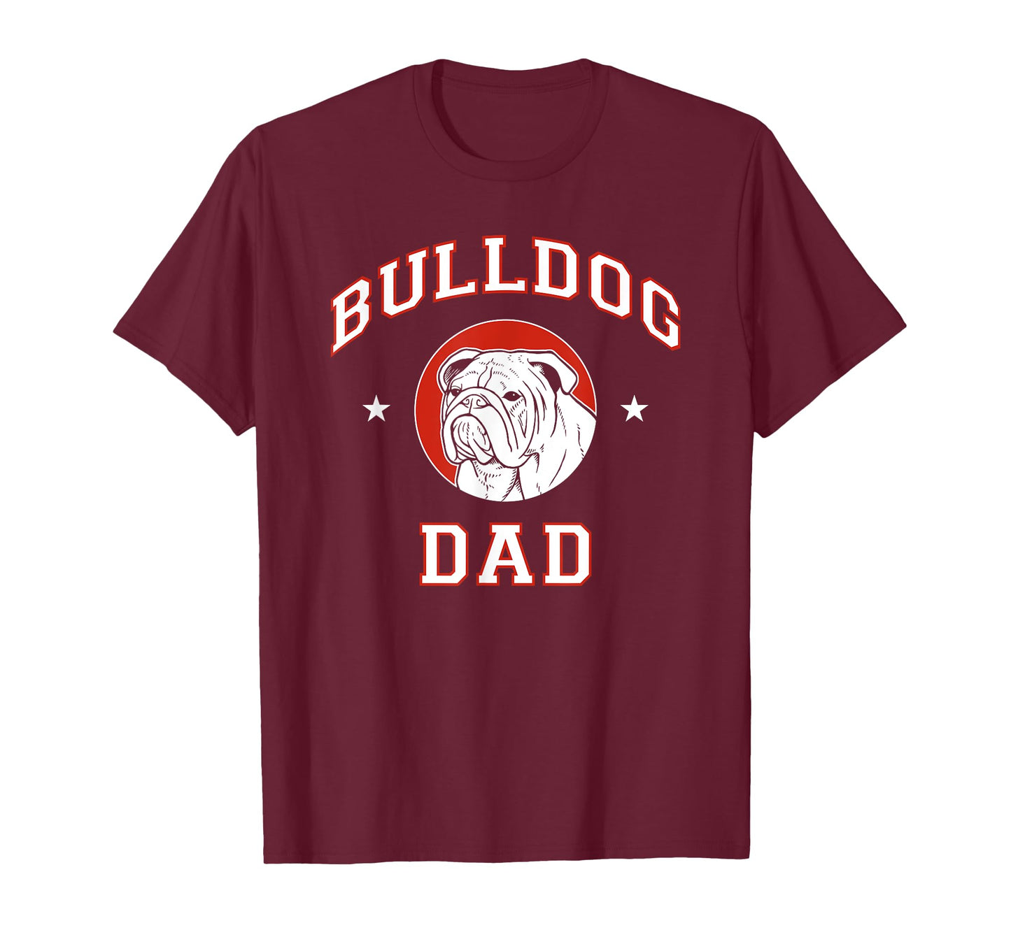 Bulldog Dad Dog Father Men Women Girls Kids T-Shirt