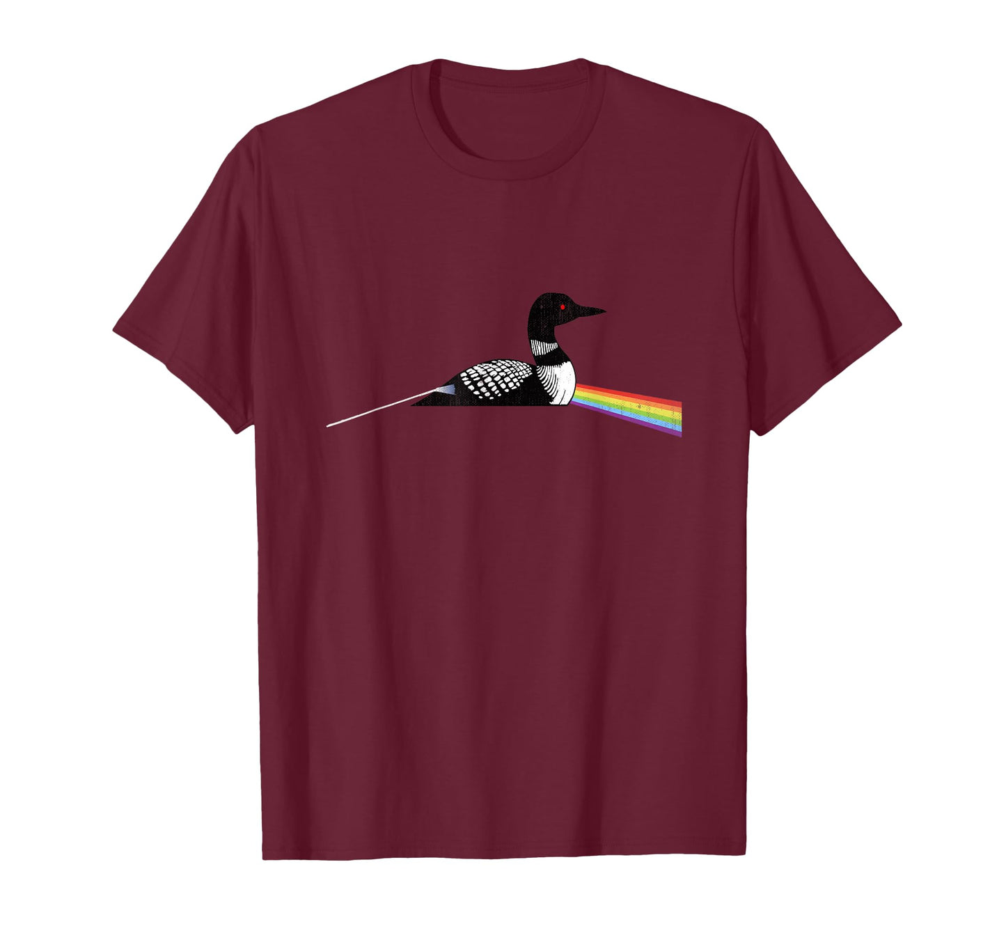 Original Classic Dark Side of the Loon Bird Watching T-Shirt