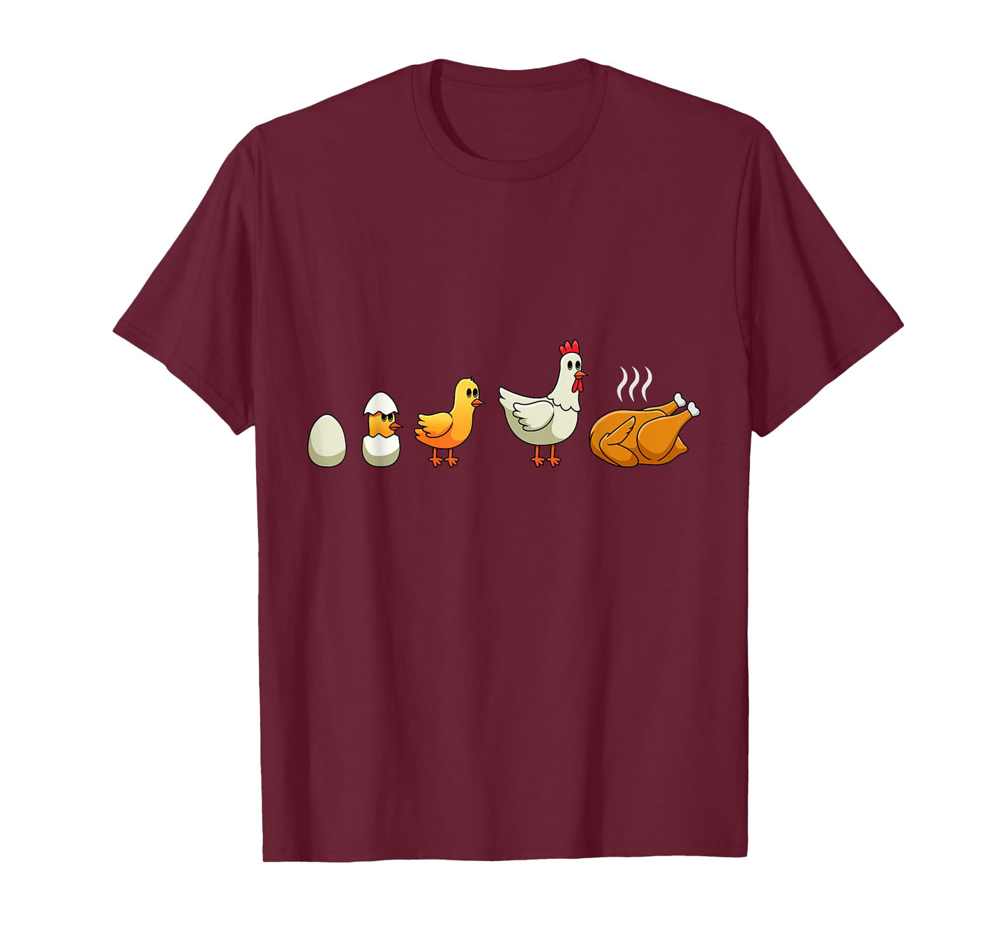Chicken Evolution Chicken Holder Chicken T-Shirt