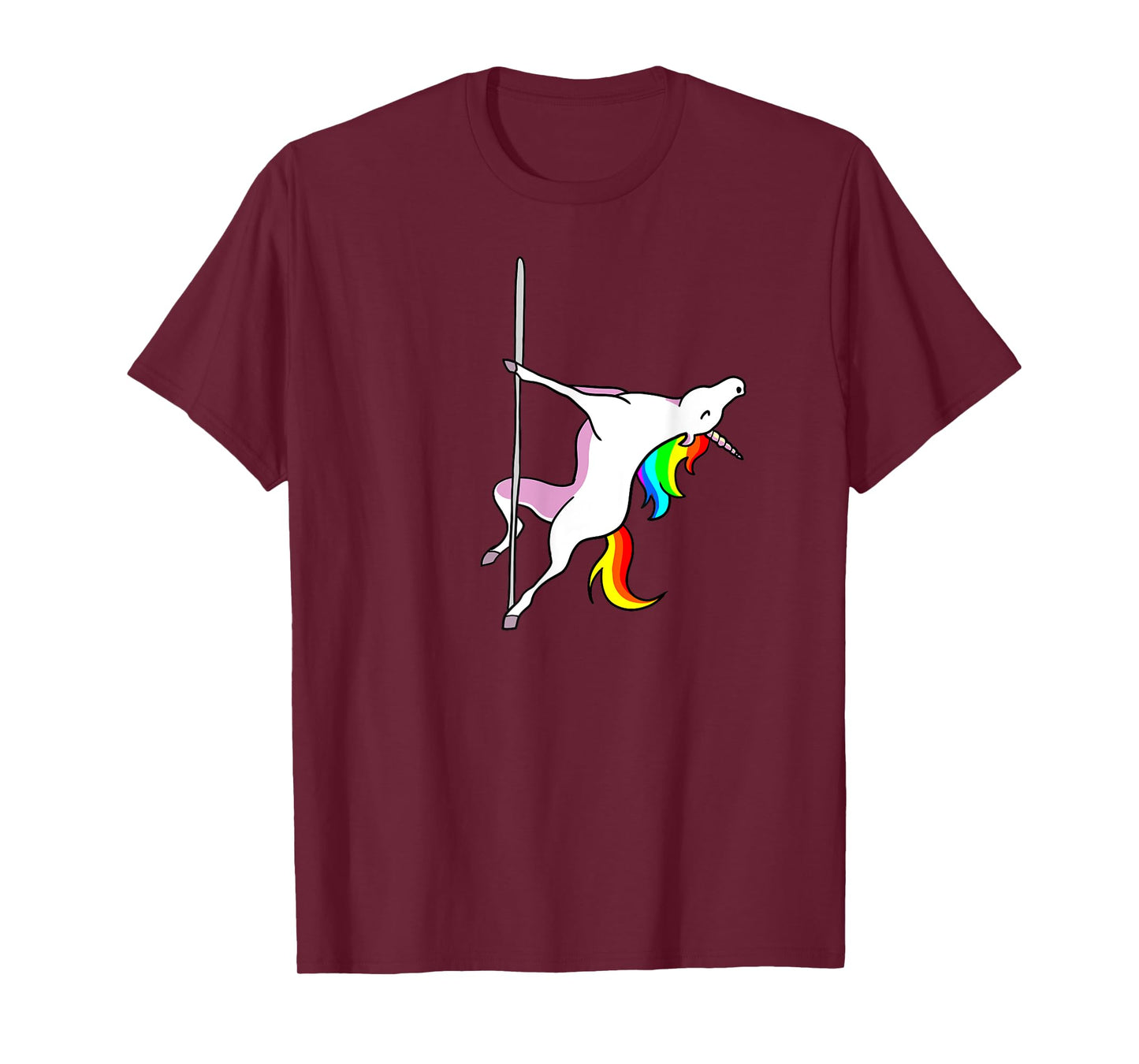 Unicorn Pole Dancer funny Pole Dancing Unicorn T-Shirt