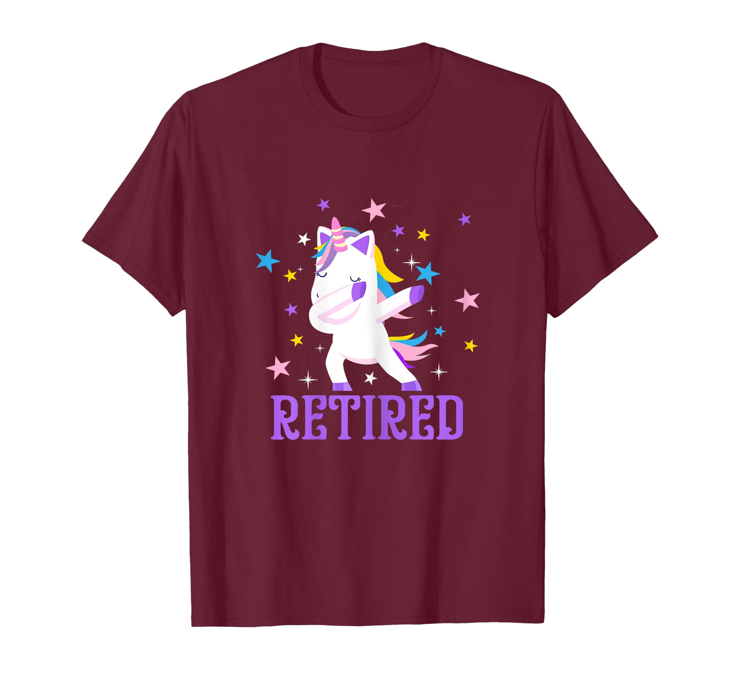 Retired 2022 Unicorn Retirement Gift Women T-Shirt