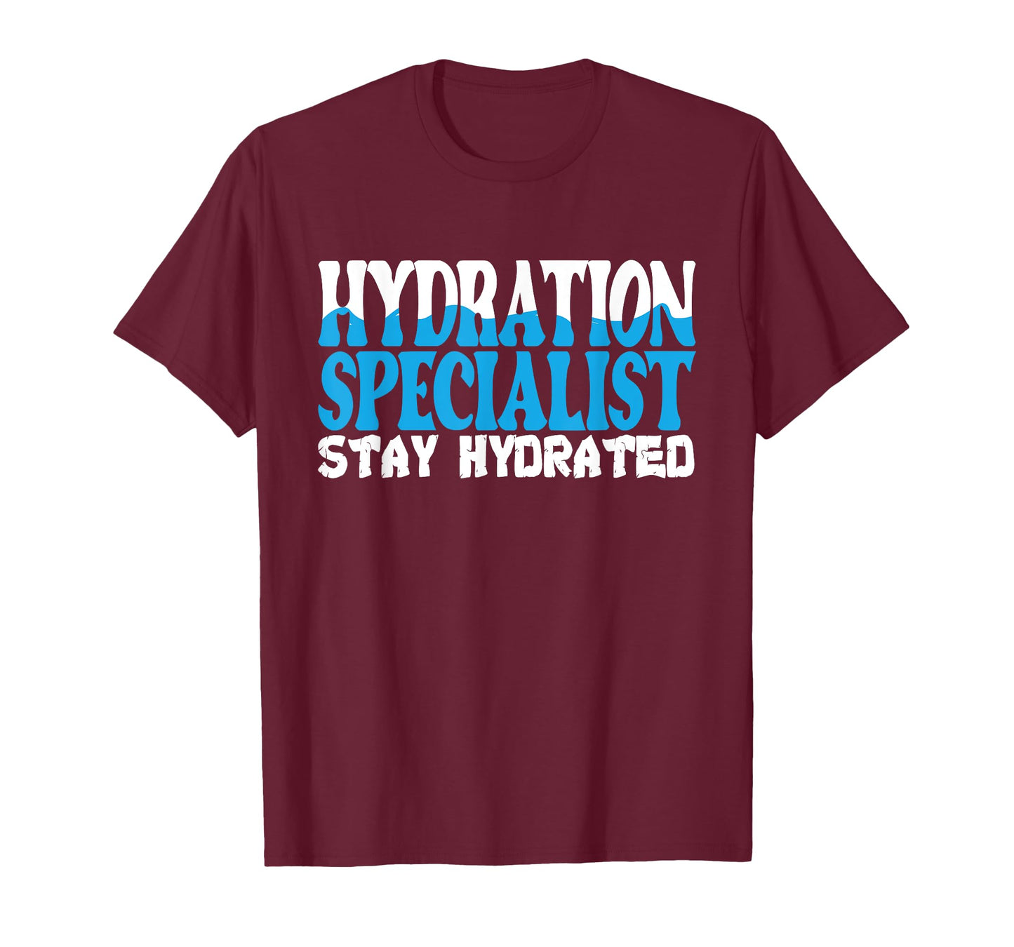 Hydration Specialist Team Manager Football Hydrated Waterboy T-Shirt