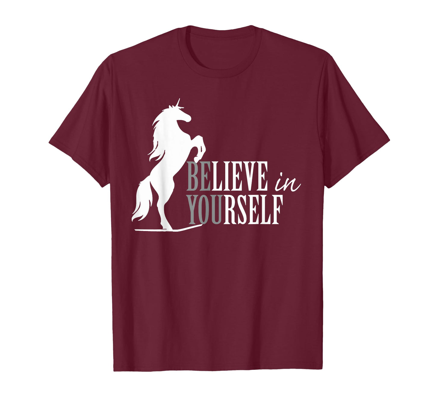 Belive in yourself unicorn t-shirt T-Shirt