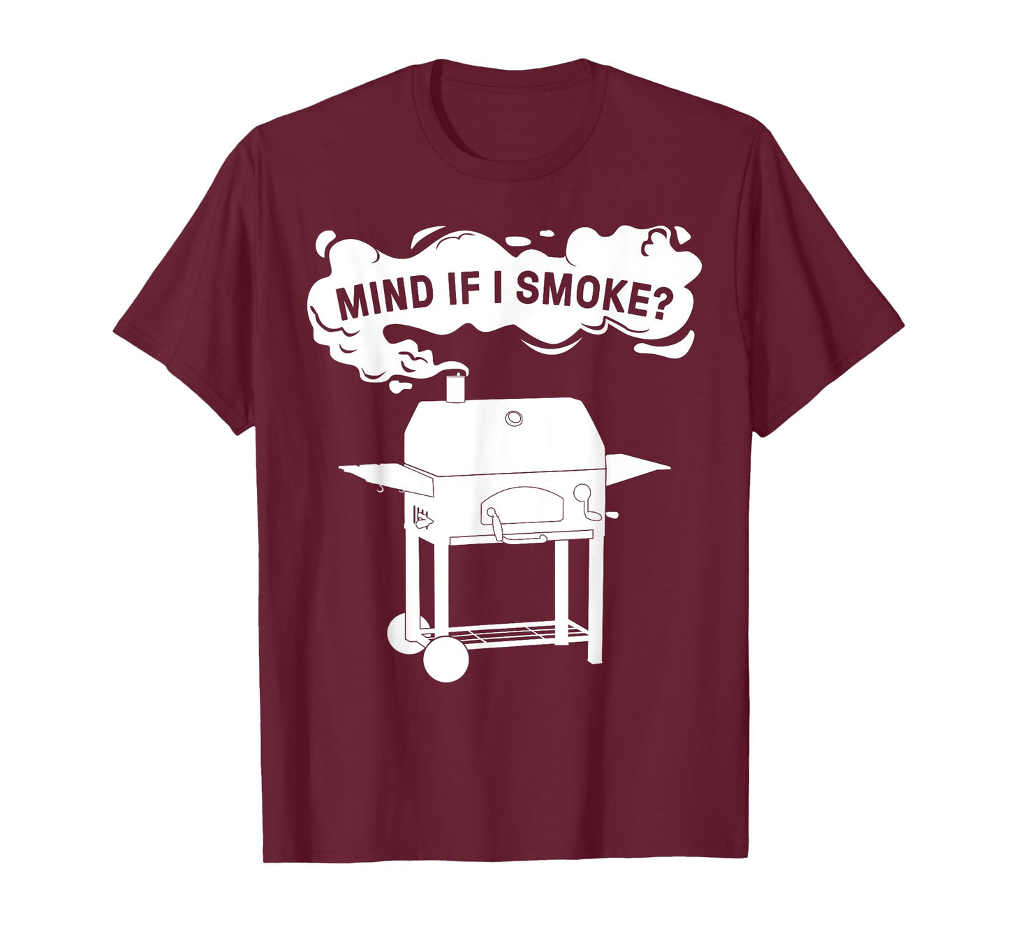 Funny BBQ Art For Men Women Grilling Meat Smoking Barbecue T-Shirt