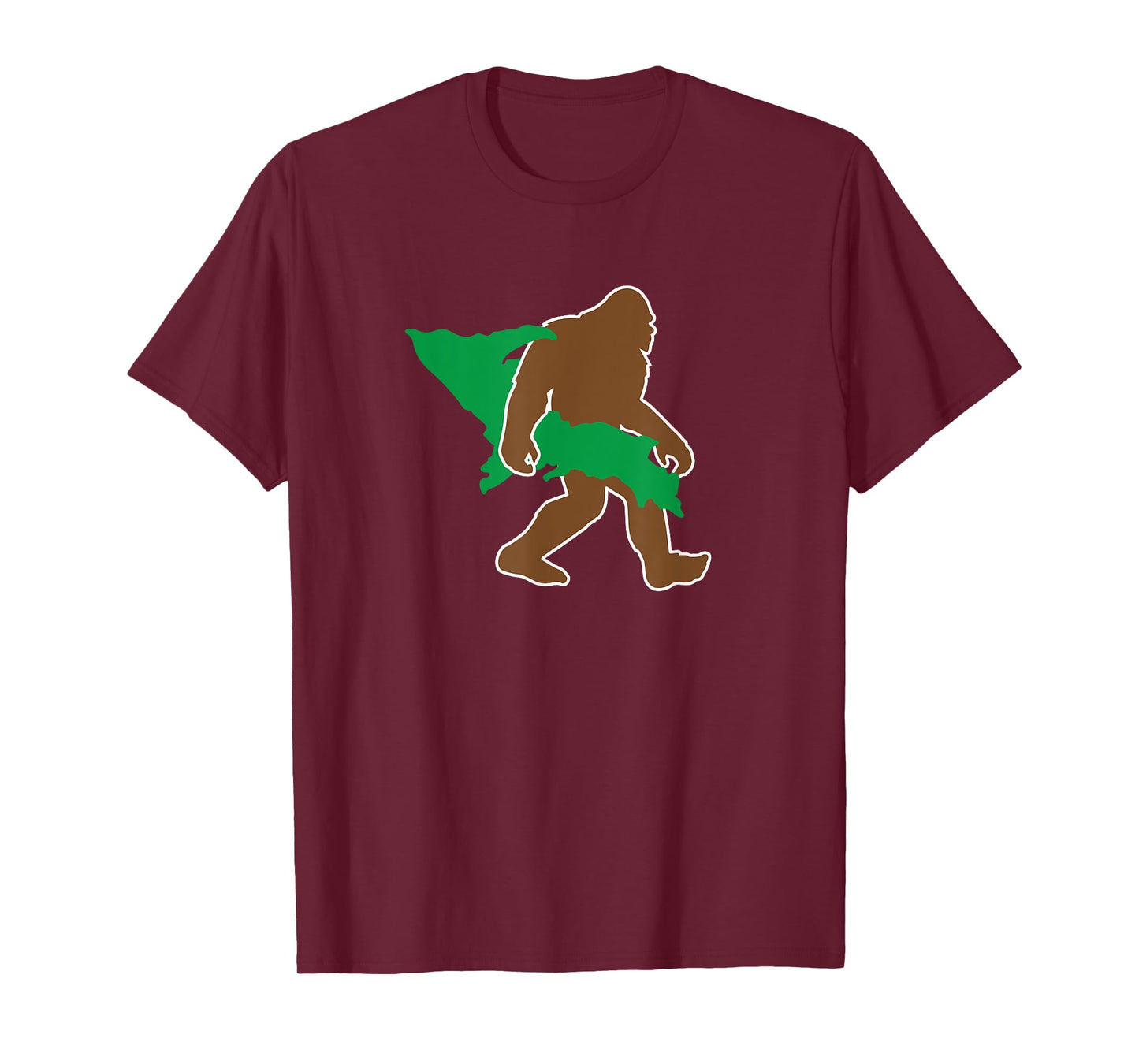 Bigfoot Upper Peninsula T-Shirt funny Sasquatch UP MI T-Shirt