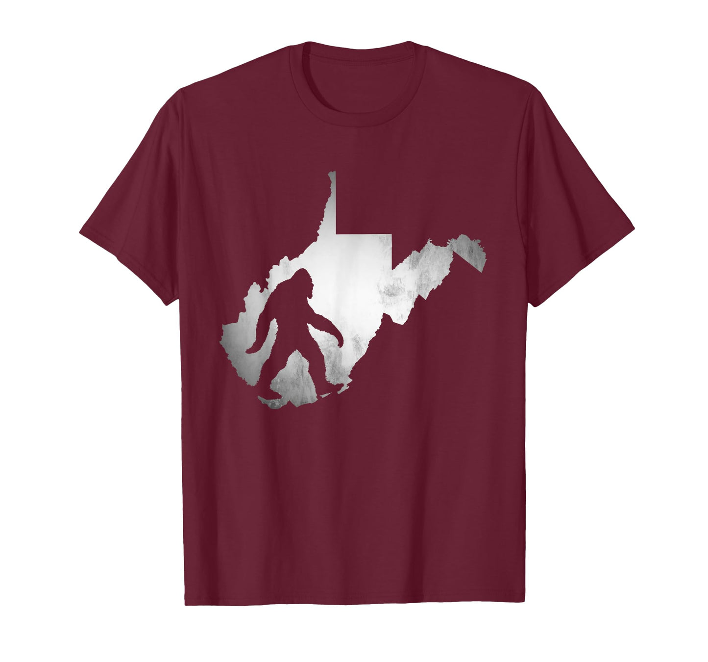 West Virginia Bigfoot Clothing Co. Men's Black Bigfoot Hiking T-Shirt
