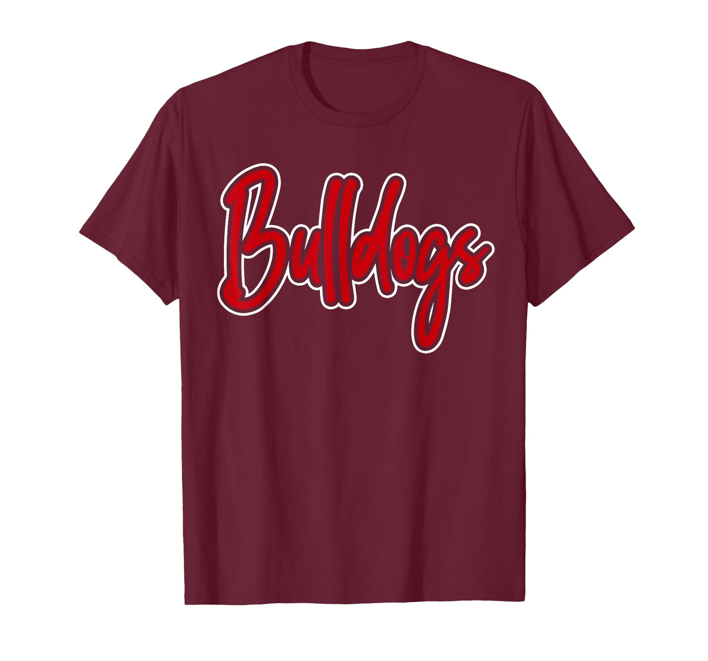 Go Dawgs Funny Bulldogs T-Shirt