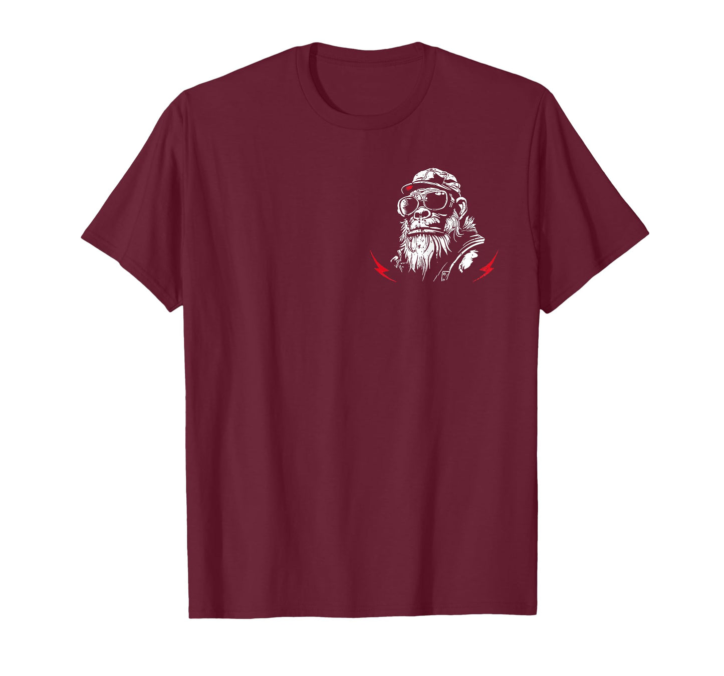 I Don't Have The Time Or Crayons Funny Monkey (2 Sides) T-Shirt