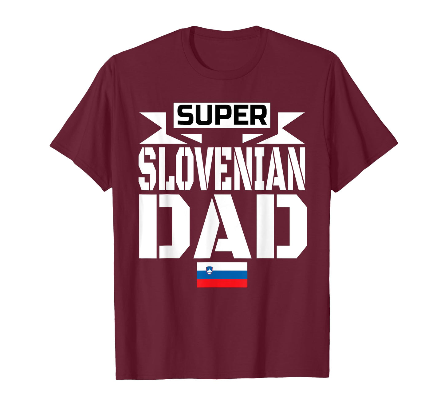 Mens Storecastle: Super Slovenian Dad Father's Gift T-Shirt